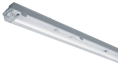 Светодиодный пылевлагозащищенный светильник ДПО12-910 IP54 T8 LED с прозрачным рассеивателем
